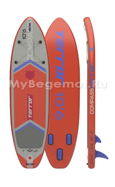 Надувная доска TERROR COMPASS 10’6 SUPBOARD / RED