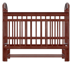 Детская кроватка Briciola-9, маятник продольный, без ящика