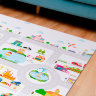 Коврик для ползания FunKids™ Medium-10 «Мой Город», односторонний. 